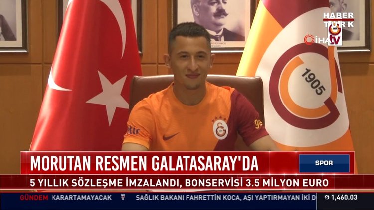 Morutan resmen Galatasaray'da