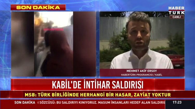 SON DAKİKA! Kabil'de intihar saldırısı
