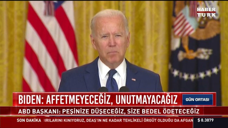 Biden: Affetmeyeceğiz, unutmayacağız