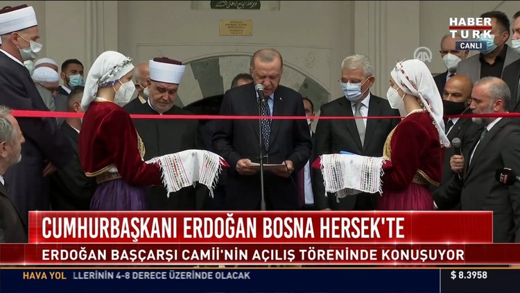 Cumhurbaşkanı Erdoğan Bosna Hersek'te