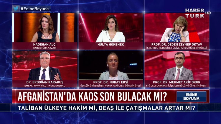Enine Boyuna - 27 Ağustos 2021 (Afganistan’da kaos son bulacak mı?)