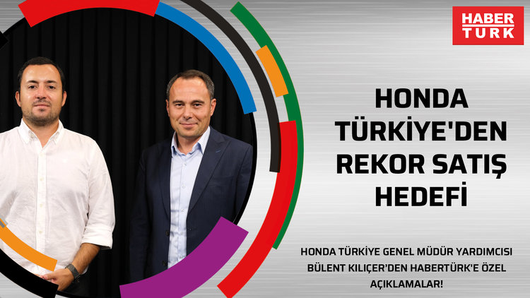 Honda Türkiye'den rekor satış hedefi