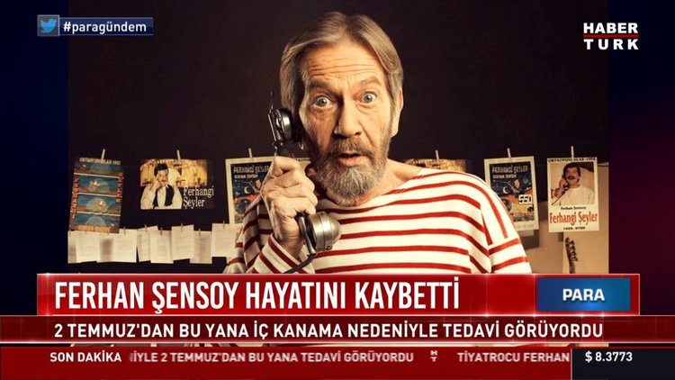 Ferhan Şensoy hayatını kaybetti