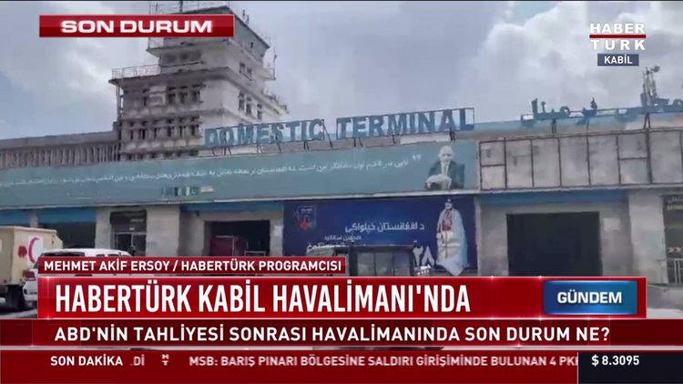 SON DAKİKA... Habertürk Kabil Havaalanı'nda!