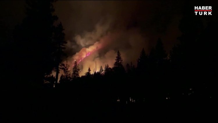ABD'nin California eyaletinde yangın! 756 kilometrekare alan kül oldu