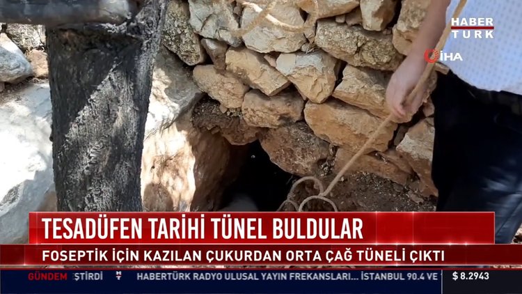 Assos kazılarında bir bebeğe ait 1300 yıllık ayak izleri bulundu