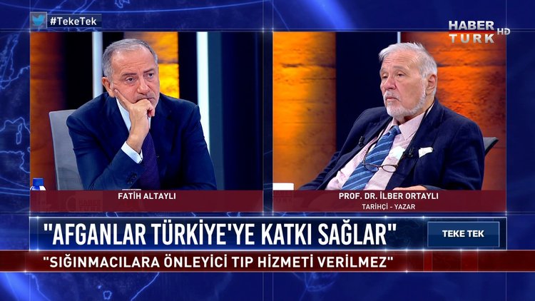 Teke Tek - 7 Eylül 2021 (Prof. Dr. İlber Ortaylı Teke Tek&#039;te soruları yanıtladı)