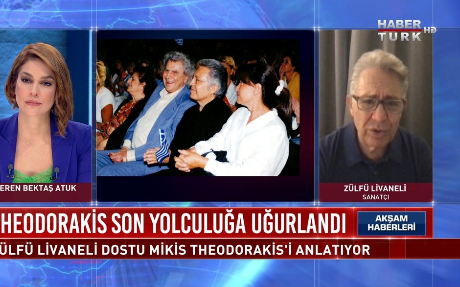 Akşam Haberleri - 9 Eylül 2021 (Zülfü Livaneli vefat eden dostu Mikis Theodorakis'i anlattı)