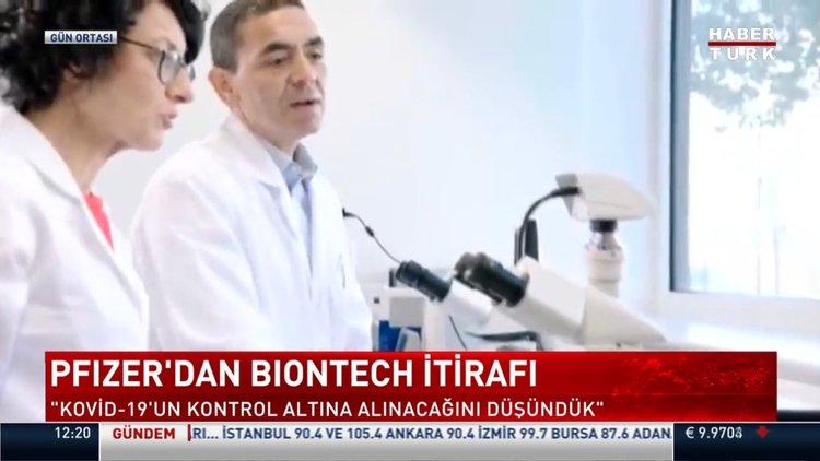 Pfizer'den BioNTEch itirafı!