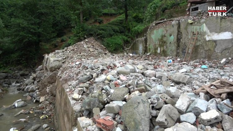 Sel felaketinin ardından Rize