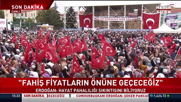SON DAKİKA... Cumhurbaşkanı Erdoğan: Fahiş fiyatların önüne geçeceğiz
