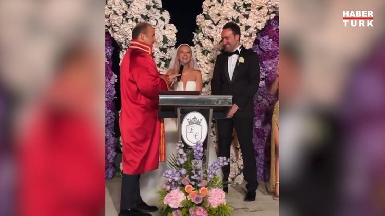 Ece Seçkin ile Çağrı Terlemez evlendi