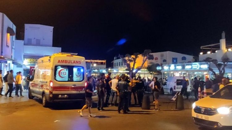 Kuşadası'nda silahlı kavga! Dehşet anları kamerada: 5 yaralı