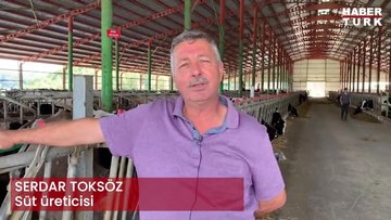 Süt üreticisi Serdar Toksöz anlatıyor