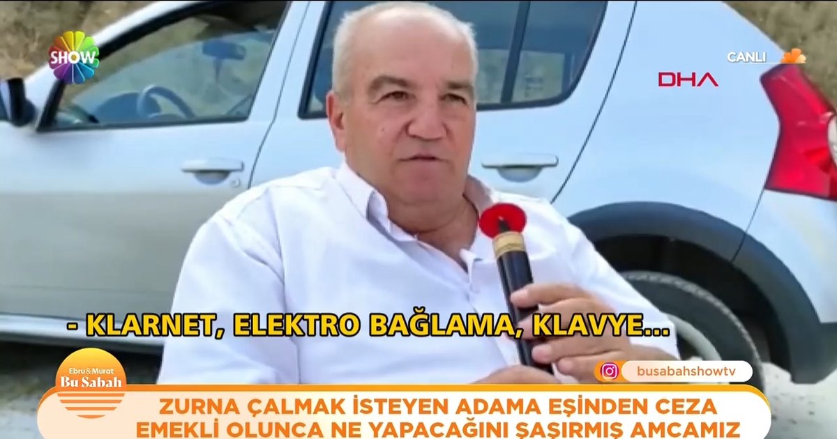 Bu Sabah Videoları Zurna çalmak isteyen adama eşinden ceza!
