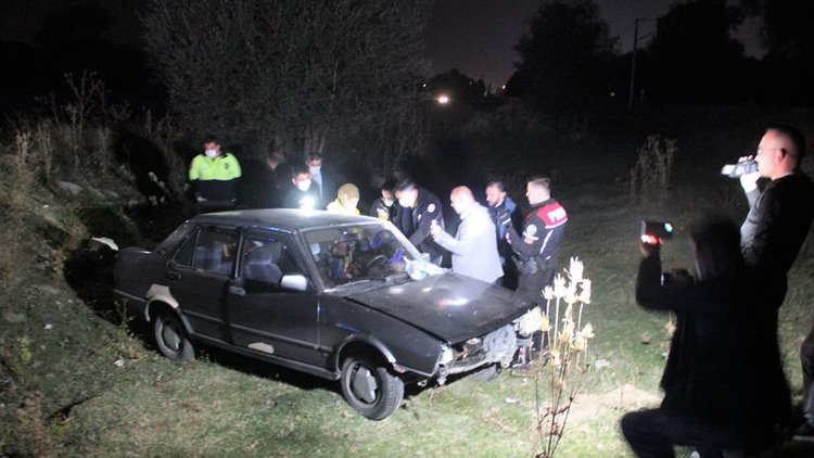 Kütahya'da polisten kaçan şüpheli trafik kazasında öldü