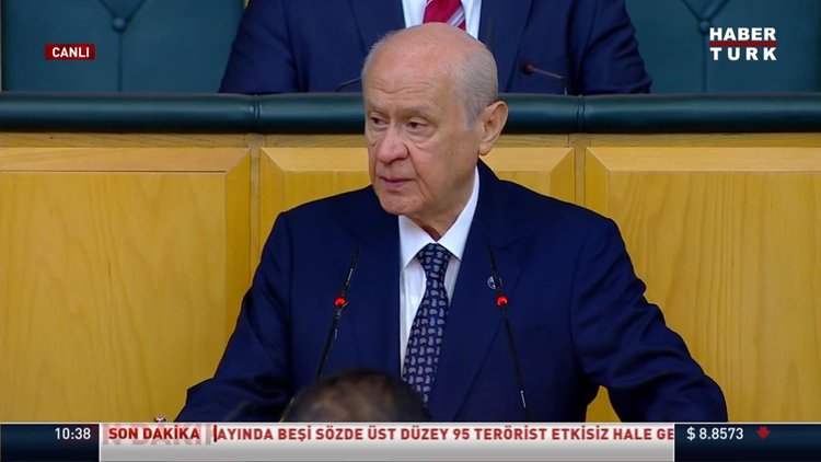 MHP lideri Bahçeli: Kürt sorunu yoktur, terör sorunu vardır