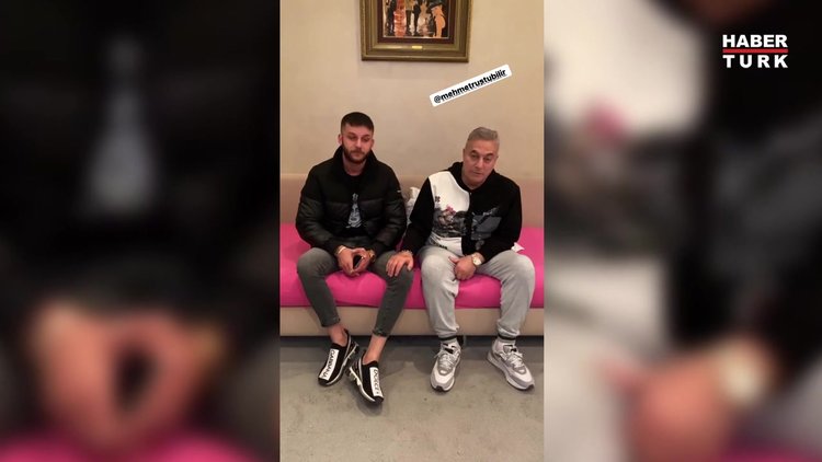 Ece Ronay'ın nişanlısı Mehmet Bilir, Mehmet Ali Erbil'le bir arada!