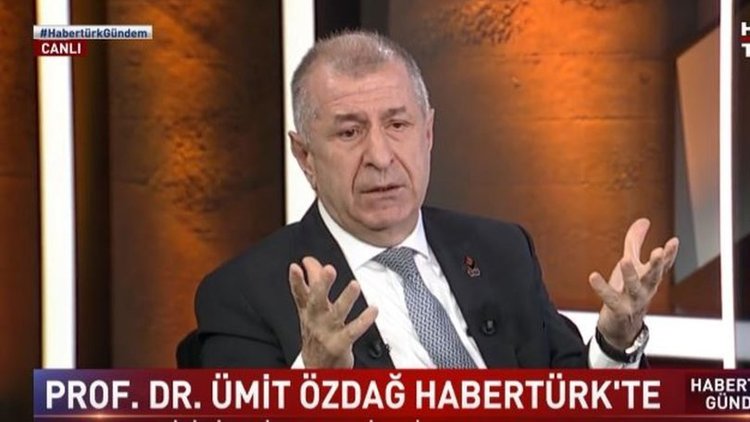 Zafer Partisi Genel Başkanı Ümit Özdağ Habertürk TV'ye konuk oldu