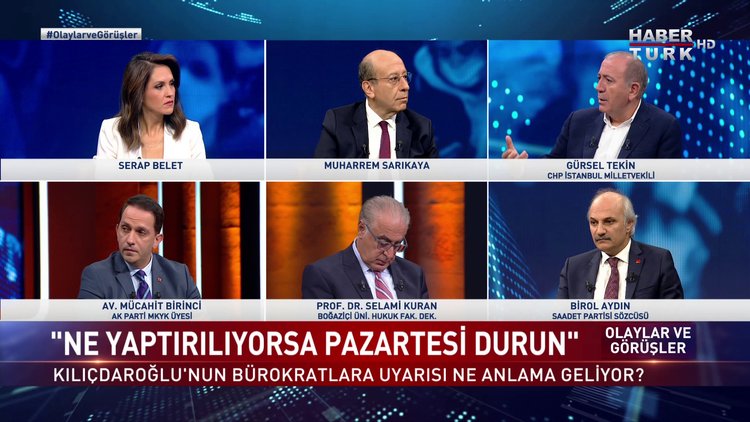 Olaylar ve Görüşler - 16 Ekim 2021 (Kılıçdaroğlu’nun bürokratlara uyarısı ne anlama geliyor?)