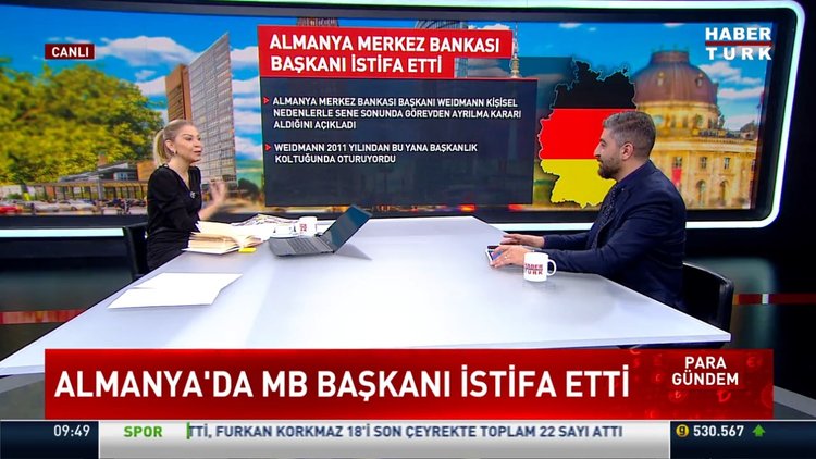 Almanya'da MB Başkanı istifa etti