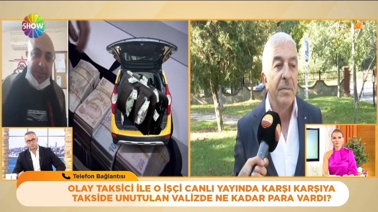 Türkiye'nin konuştuğu taksici canlı yayında!