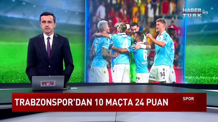 Spor Bülteni - 24 Ekim 2021 (Trabzonspor&#039;dan 10 maçta 24 puan)