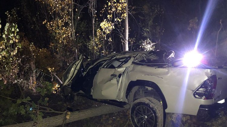 Tokat'ta virajı alamayan kamyonet uçuruma yuvarlandı: 3 ölü, 1 yaralı