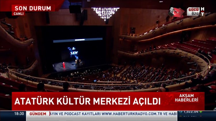 Atatürk Kültür Merkezi açıldı
