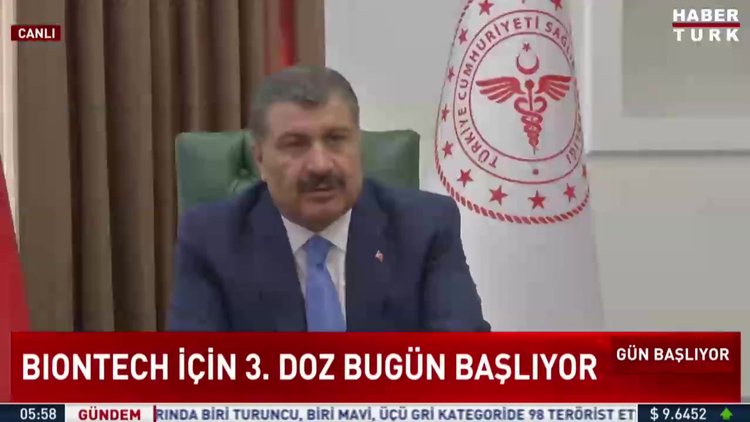 BioNTech'te 3. doz bugün başlıyor