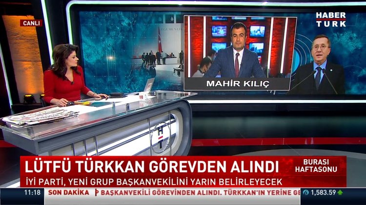 Lütfü Türkkan görevden alındı!