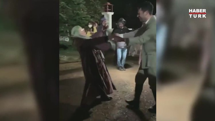 'Aziz'in setinde muhteşem dans!