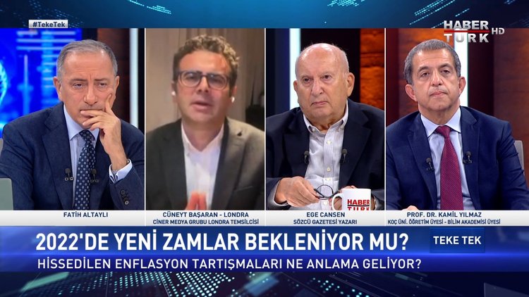 Teke Tek - 15 Kasım 2021 (Hissedilen enflasyon tartışmaları ne anlama geliyor?)