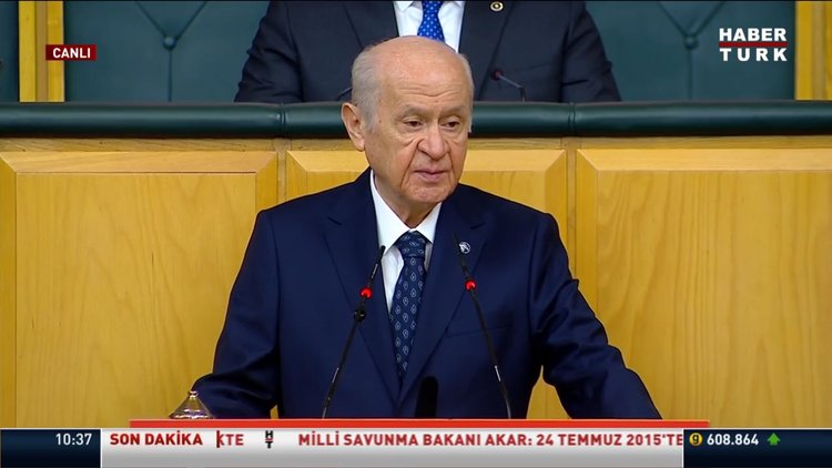 MHP lideri Bahçeli: Kadın cinayetleri ve tecavüzlerinde idam tartışılmalı