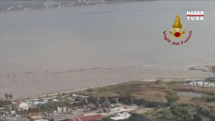 Olumsuz hava koşulları Sicilya'da kaos yarattı!