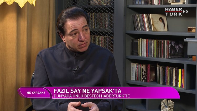 Ne Yapsak - 21 Kasım 2021 (Dünyaca ünlü piyanist Fazıl Say Habertürk’te)