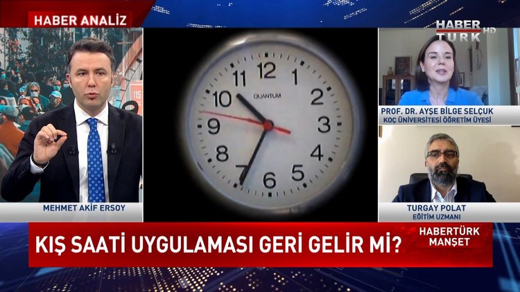 Habertürk Manşet - 22 Kasım 2021 (Kalıcı yaz saati için kim ne diyor?)
