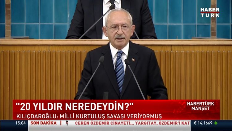 CHP lideri Kılıçdaroğlu'ndan ekonomi ve dolar eleştirisi: 20 yıldır neredeydin?