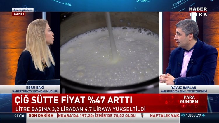 Çiğ sütte fiyat yüzde 47 arttı