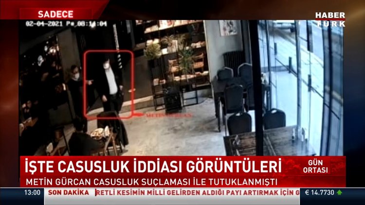 İşte casusluk iddiası görüntüleri