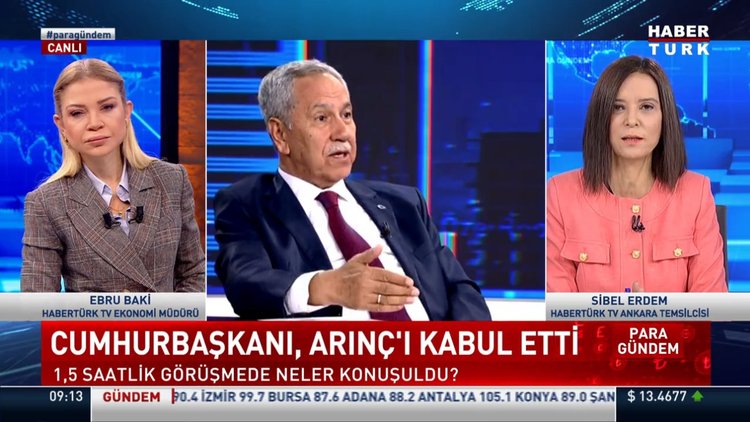 Cumhurbaşkanı Erdoğan ile Bülent Arınç görüştü