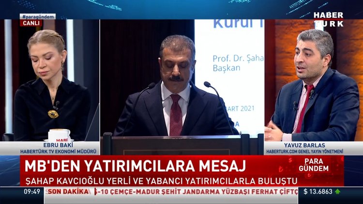 TCMB Başkanı yatırımcılarla buluştu!