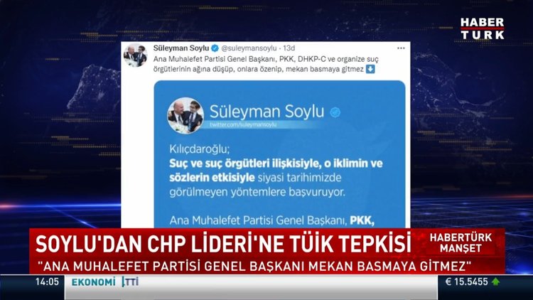 Soylu'dan Kılıçdaroğlu'na: Ana Muhalefet Partisi Genel Başkanı mekan basmaya gitmez