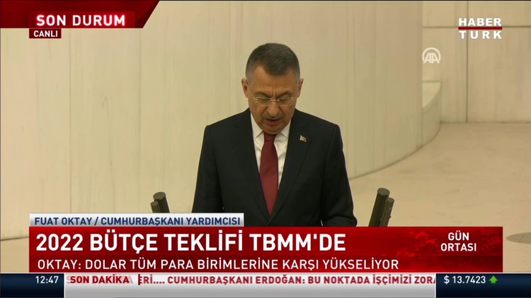 2022 Bütçe Teklifi TBMM'de!