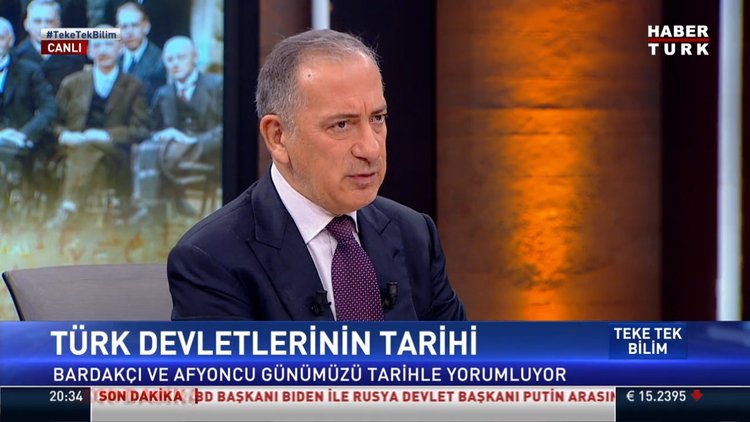 Habertürk TV'de Fatih Altaylı'nın konukları Murat Bardakçı ve Erhan Afyoncu oldu -1