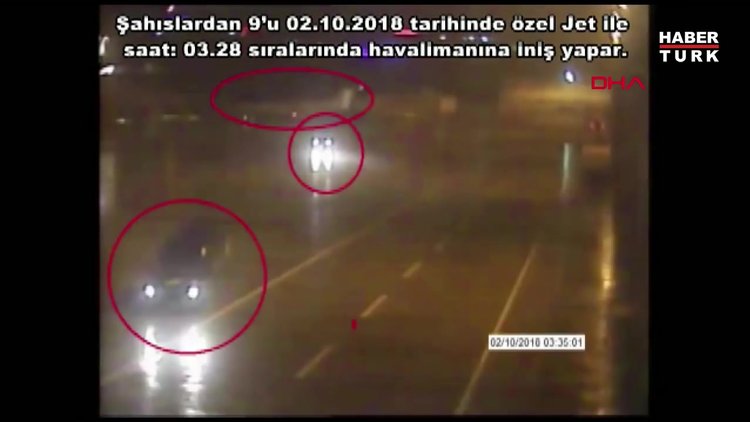 Kaşıkçı'nın konsolosluğa giriş anı