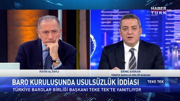 Teke Tek - 6 Aralık 2021 (Çoklu baro tartışmasına bakışı ne?)