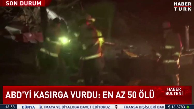 ABD'nin Kentucky eyaletinde kasırga kabusu: En az 50 ölü