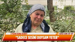 Elif Birgil 4 yıl önce ortadan kaybolan kızı Özge'yi arıyor.