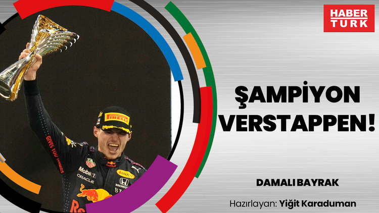 FORMULA 1'DE TARİHİ FİNAL! MAX VERSTAPPEN ŞAMPİYON! | DAMALI BAYRAK